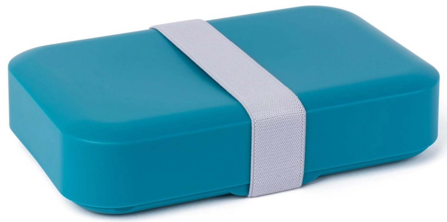 AMUSE BASIC Lunchbox gross 210x140x50 DEEP SEA GREEN