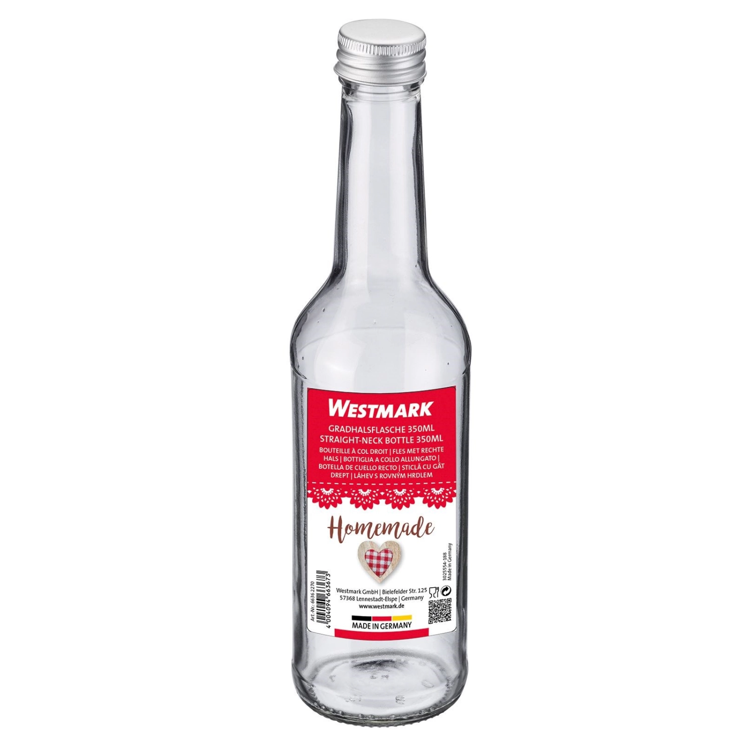 Gradhalsflasche