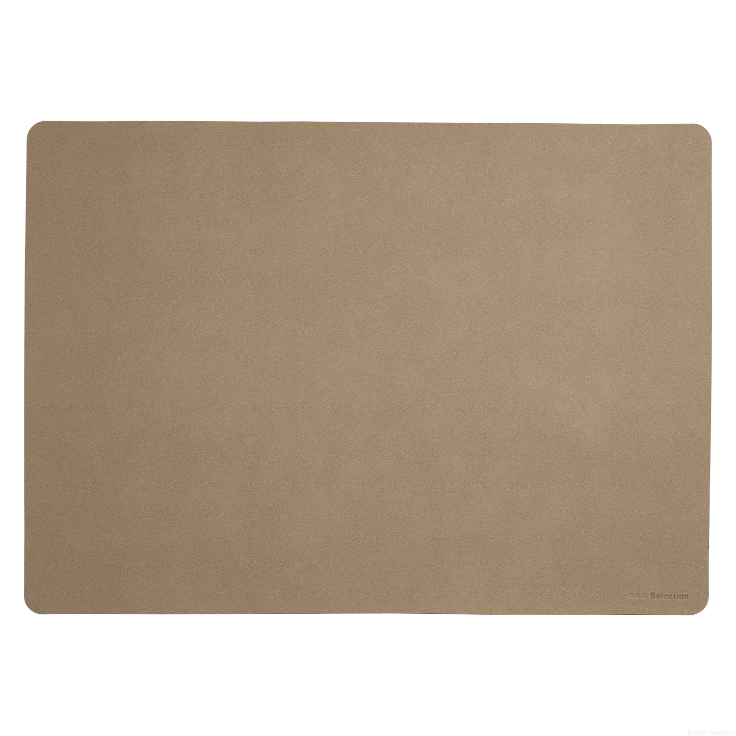 Pu soft leather set de table 33x46cm sandstone