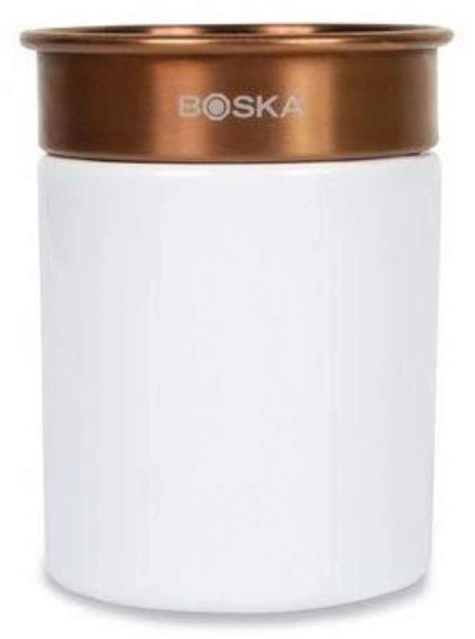 Choco flaker blanc céramique acier inoxydable 210x117x78mm