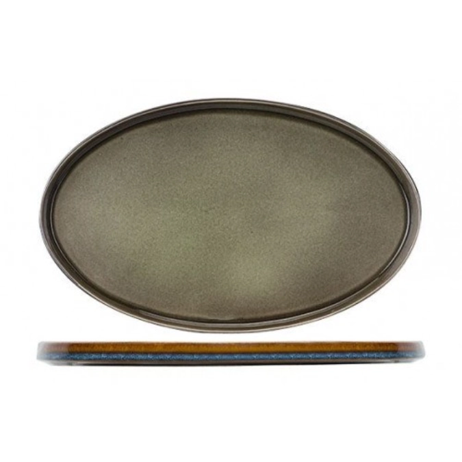 Quintana green assiette plate 35,5x23,5