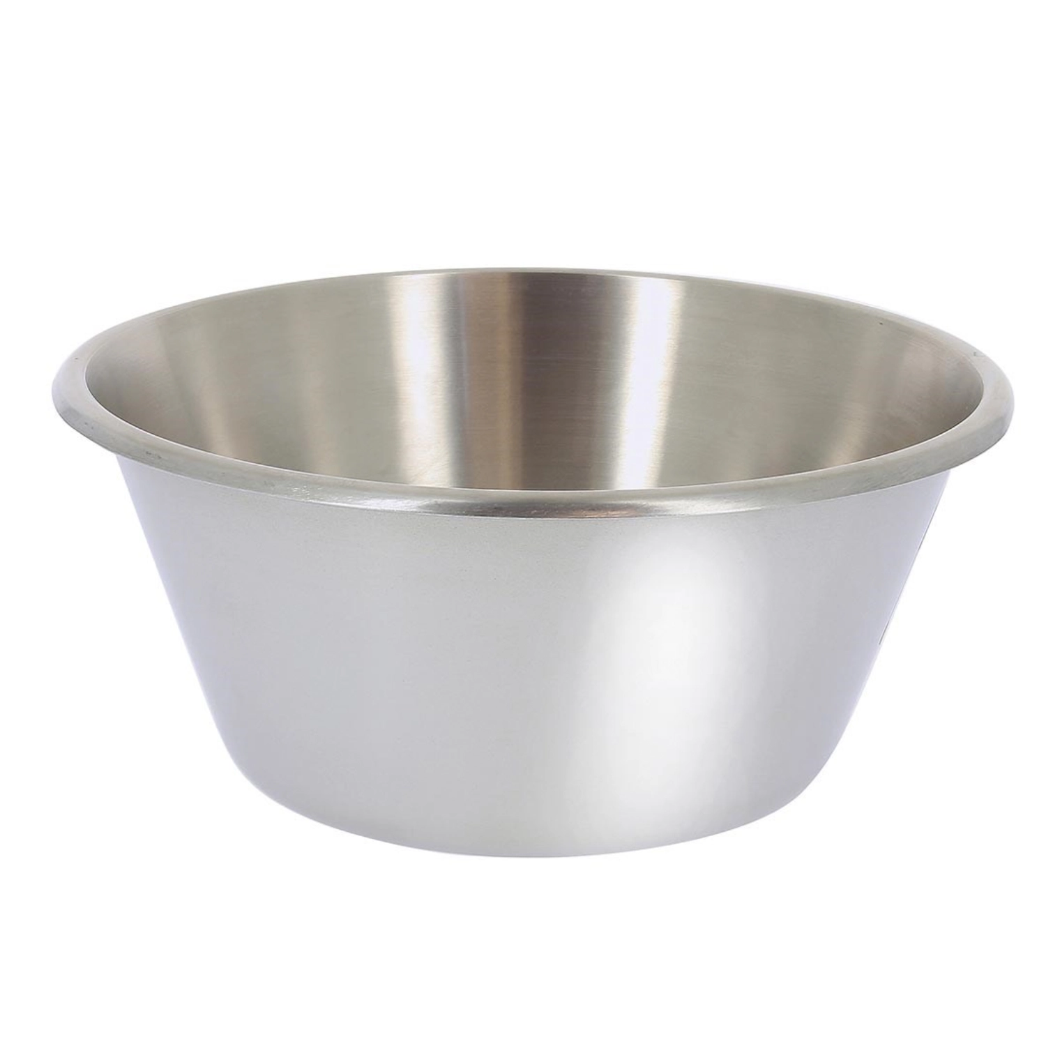 Bassine patissiere fond plat s/anses 40