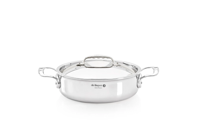 Affinity cocotte basse ø 24cm avec couvercle, induction