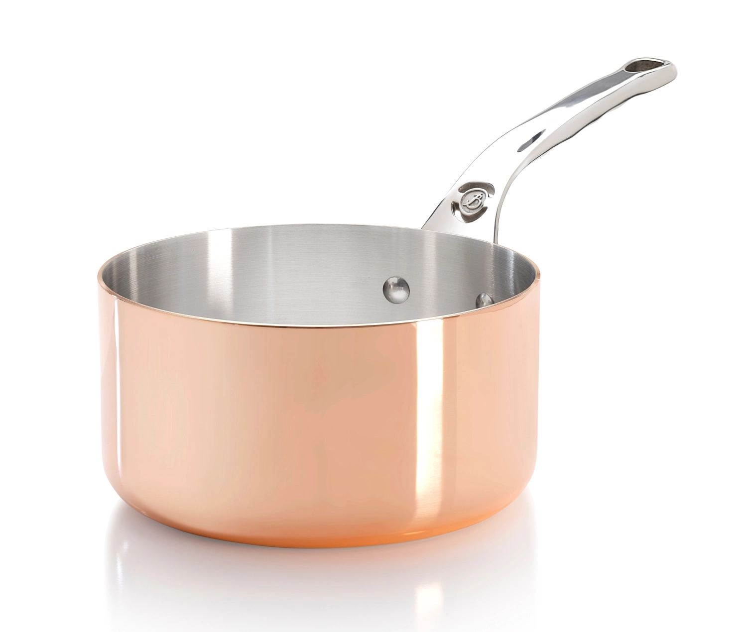 Prima matera casserole à manche cuivreacier inoxydable ø20cm