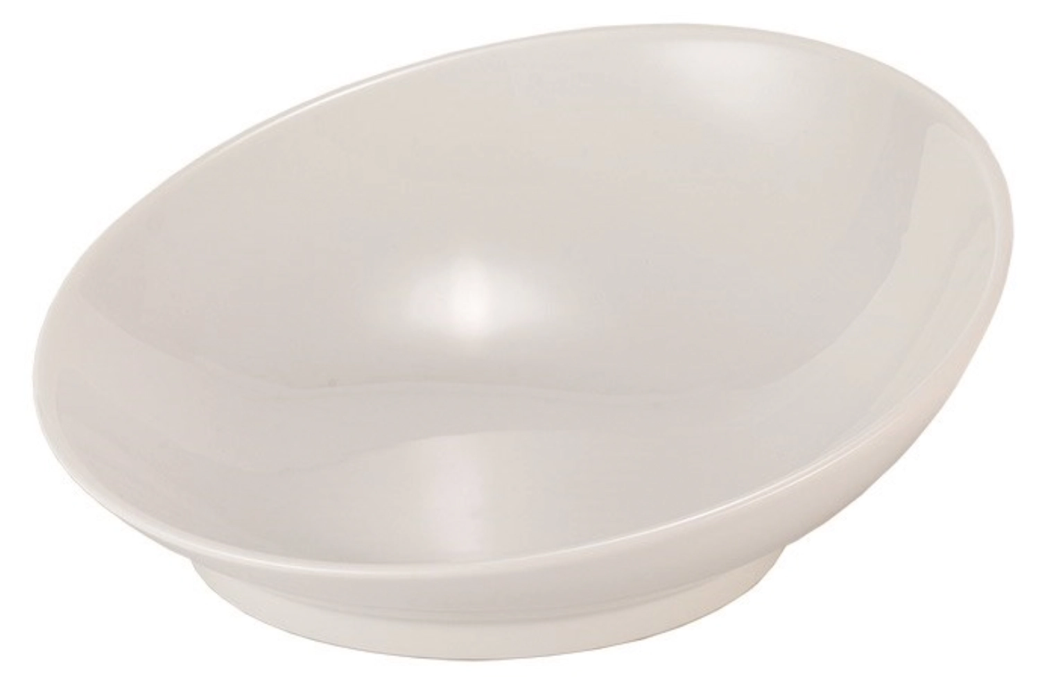 Plat en porcelaine, blanc 280mm