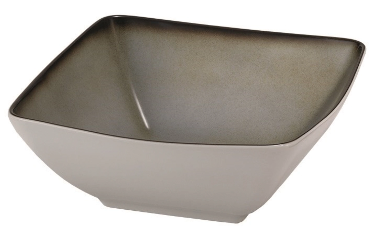 Spare 33x33 gris bol en porcelaine l, 3 lt. 26x26cm