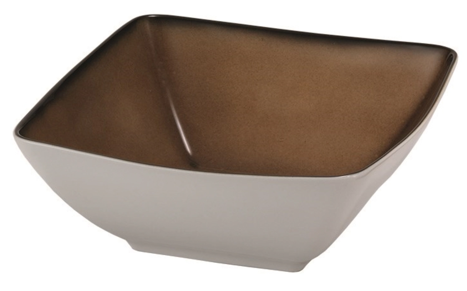 Spare 33x33 caramel bol en porcelaine l, 3 lt. 26x26cm