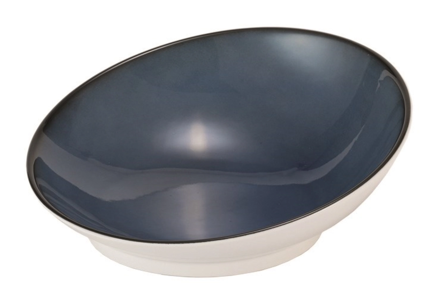 Spare bol en porcelaine bleu 280mm