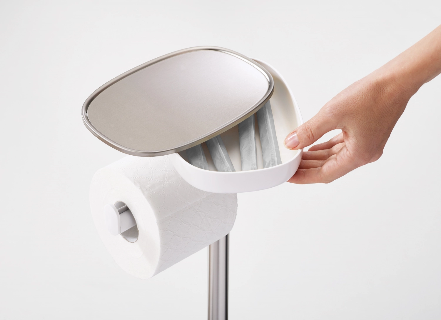 Easystore support de papier toilette, 68x16.5x22.5cm