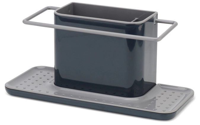 Sink caddy grand, gris 30.5x13x14.2 cm