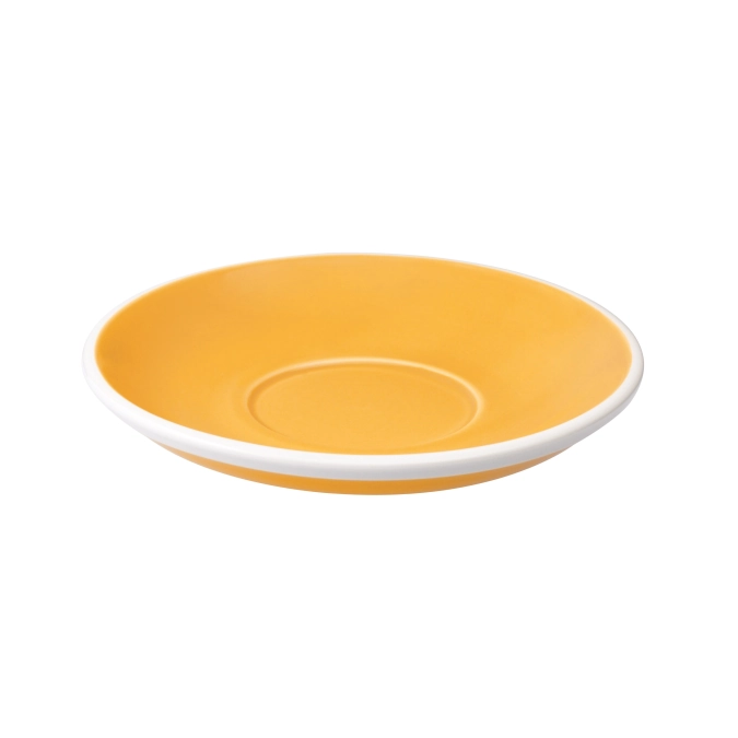 15.5cm soucoupe jaune yellow, egg