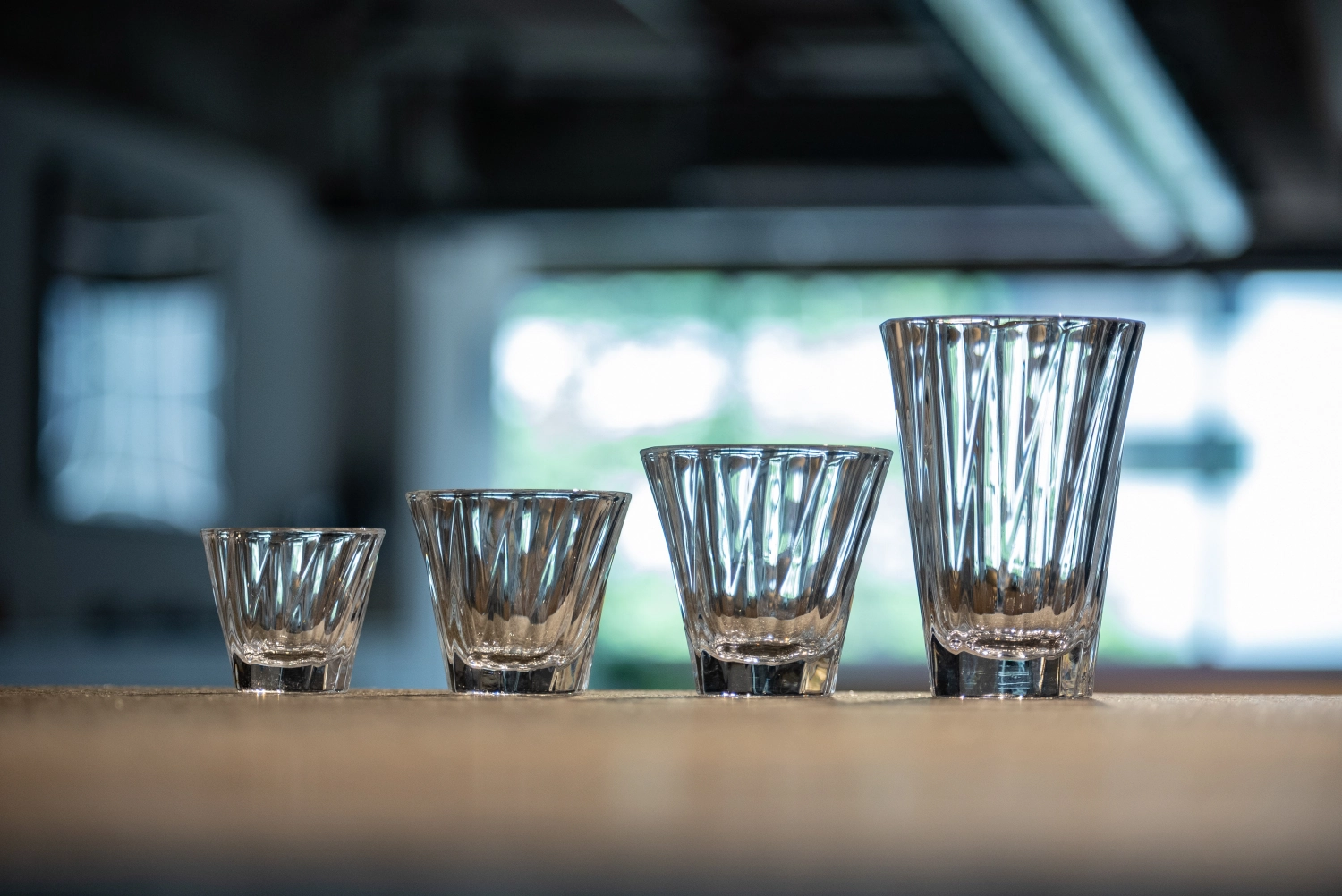 120ml twisted cortado verre clair, urban glass