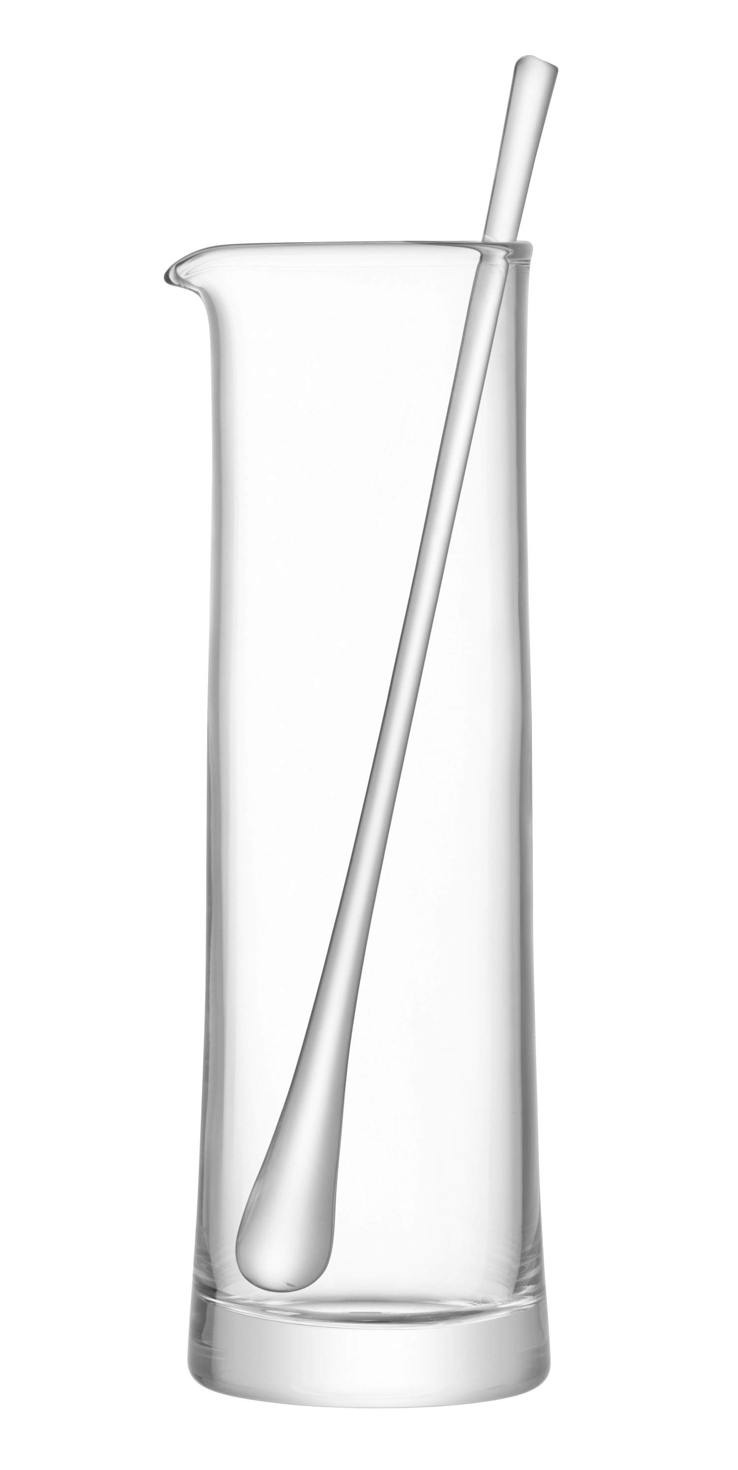 Gin carafe à cocktail & agitateur 1.1l transparent