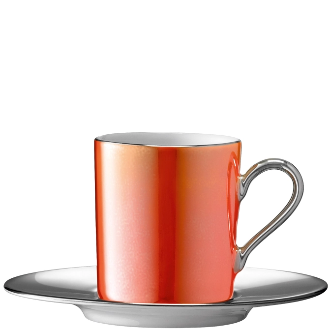 Palazzo Kaffeetasse und UT 100ml - Burnt organe platin