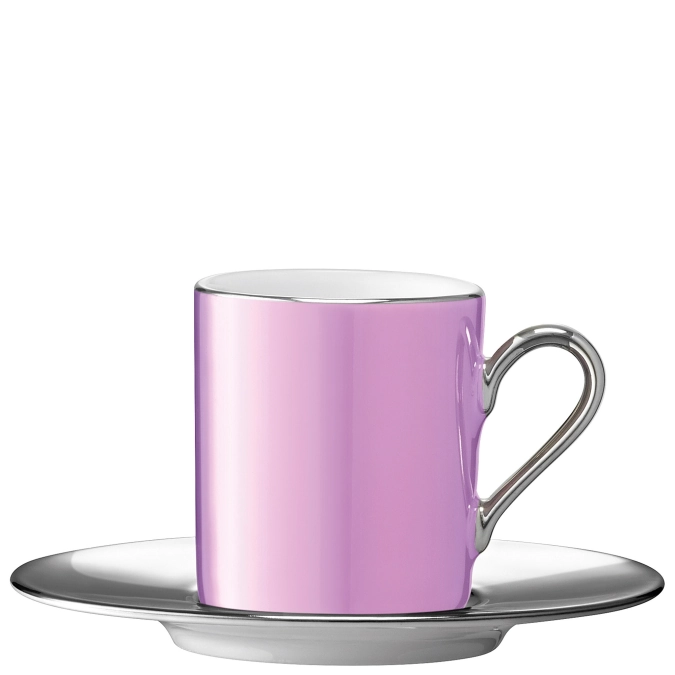 Palazzo tasse à café et ut 100ml - framboise platine