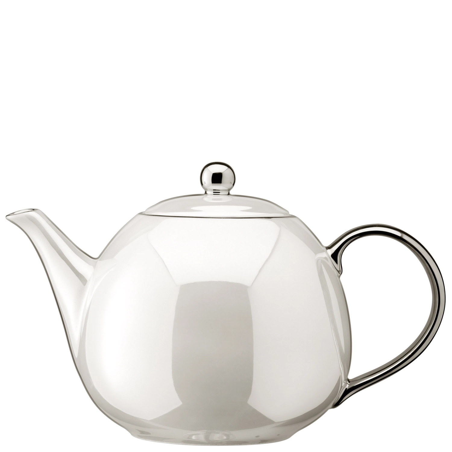 Palazzo teapot 1.3l - nacre platine