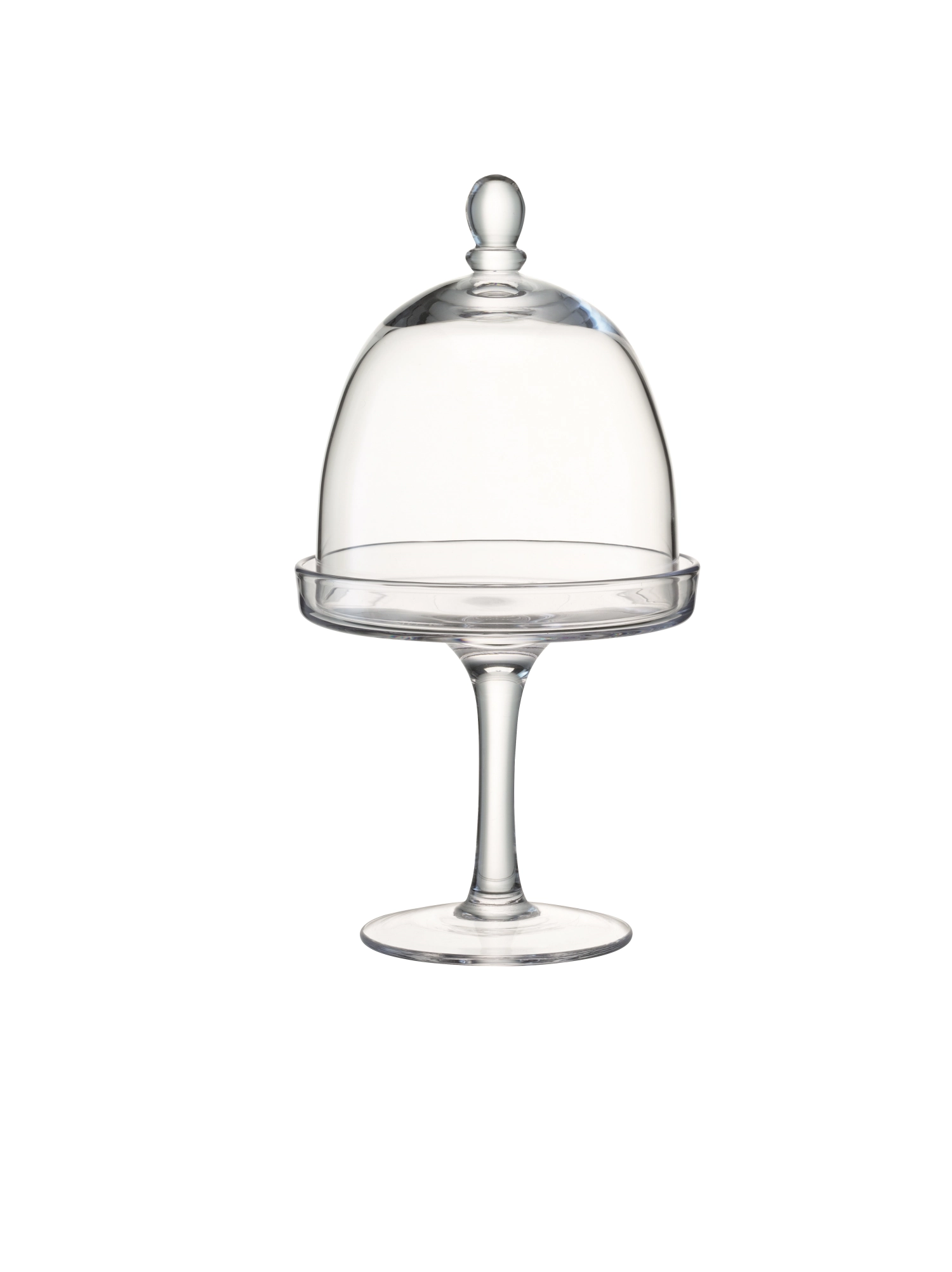 Serve plateau & cloche ø15cm/ø14cm transparent