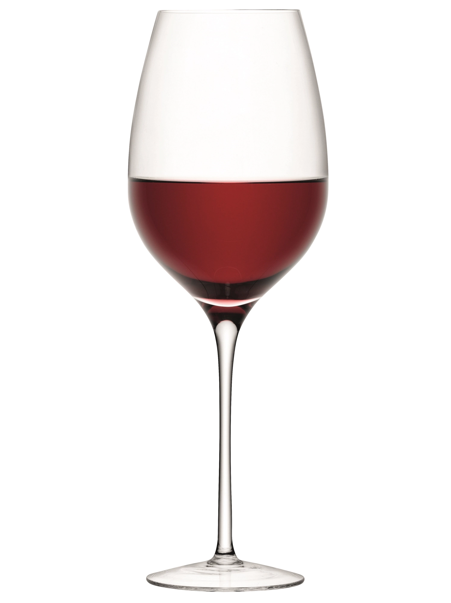 Set de 2 verres à vin rouge 850ml - transparent