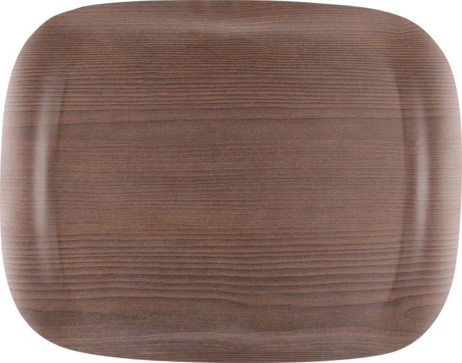 Tablett Earth Wave Warm Wood 43x23cm