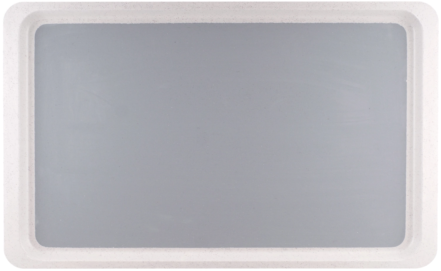 Plateau gn1/1 poly classic antidérapant, gris 53x32.5cm