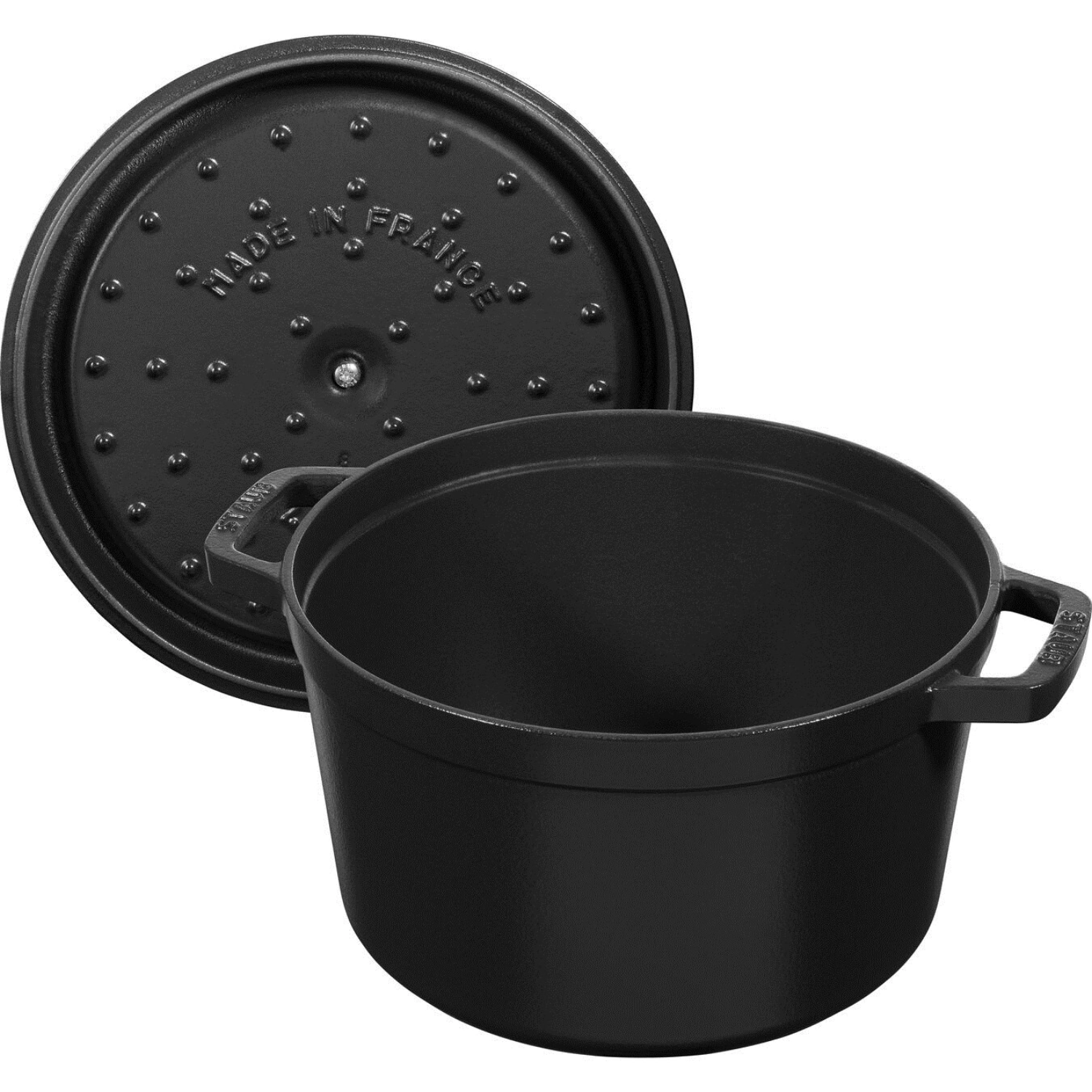 La cocotte cocotte haute, 24 cm noir 4.7l