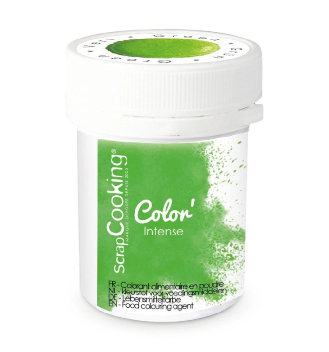 Poudre de couleur vert 5g