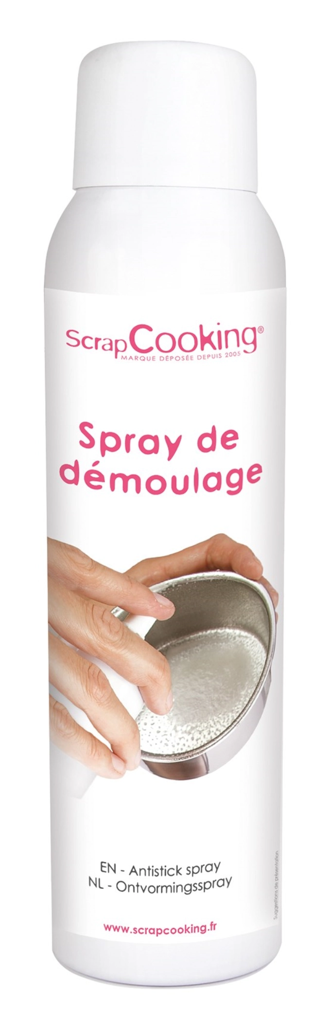 Spray antiadhésif pour moules à pâtisserie 200 ml