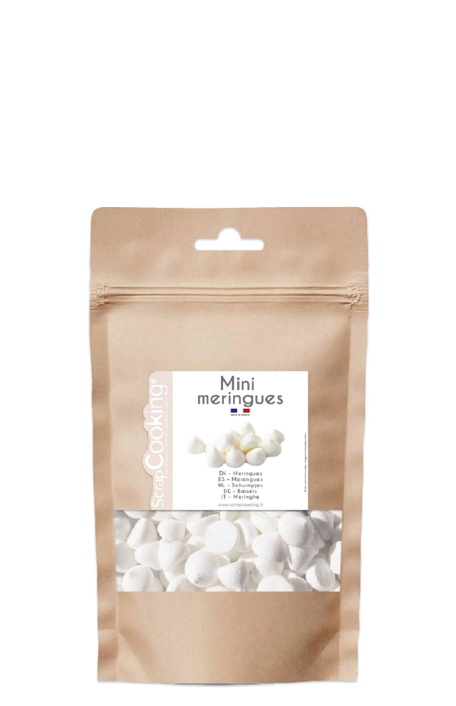 Mini meringues blanches 35g