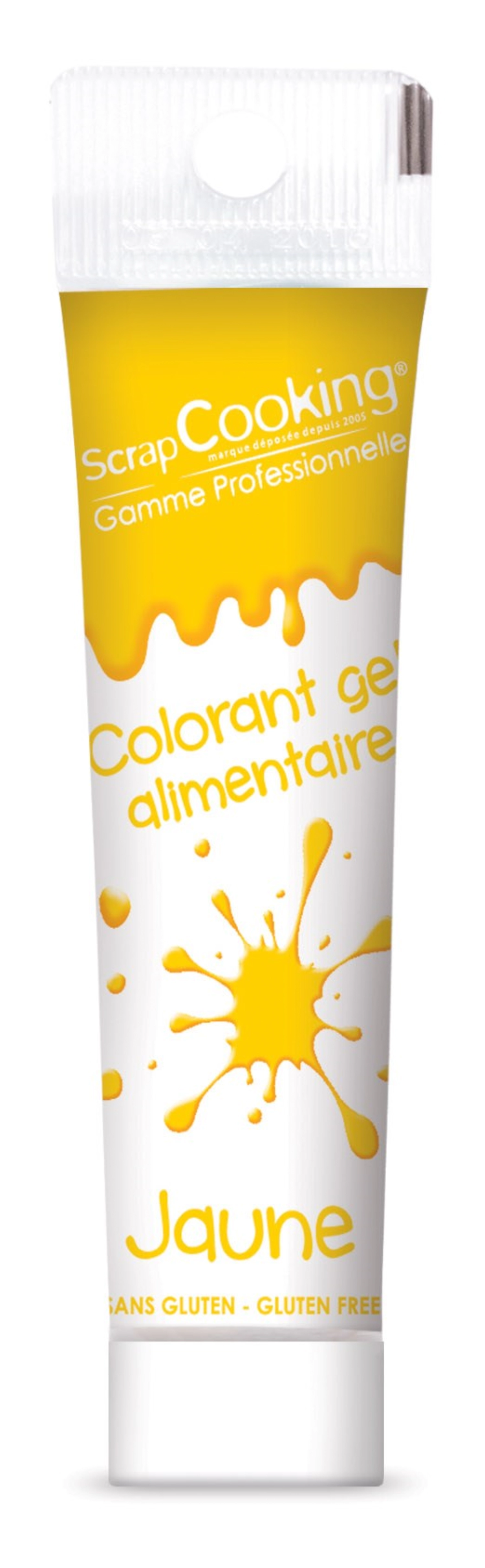 Colorant alimentaire gel jaune 20g