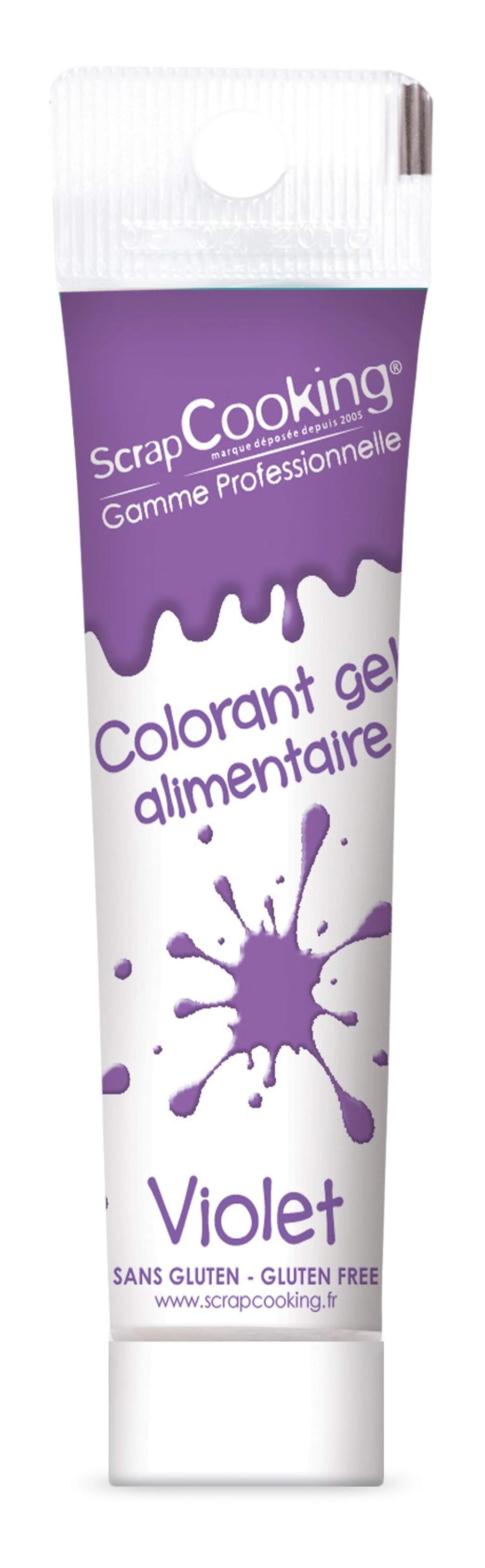 Colorant alimentaire gel violet 20g