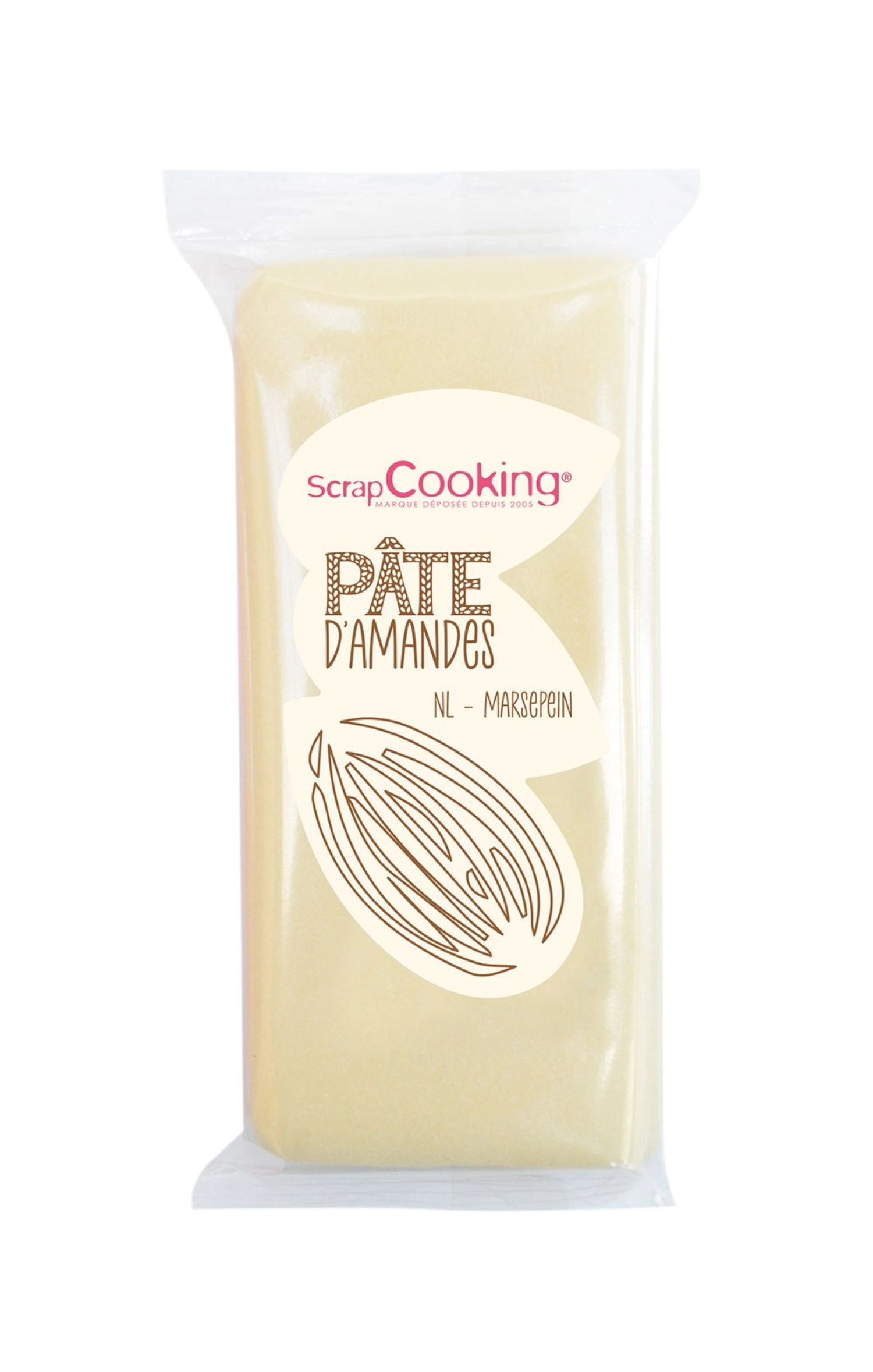 Pâte d'amandes blanche 200g