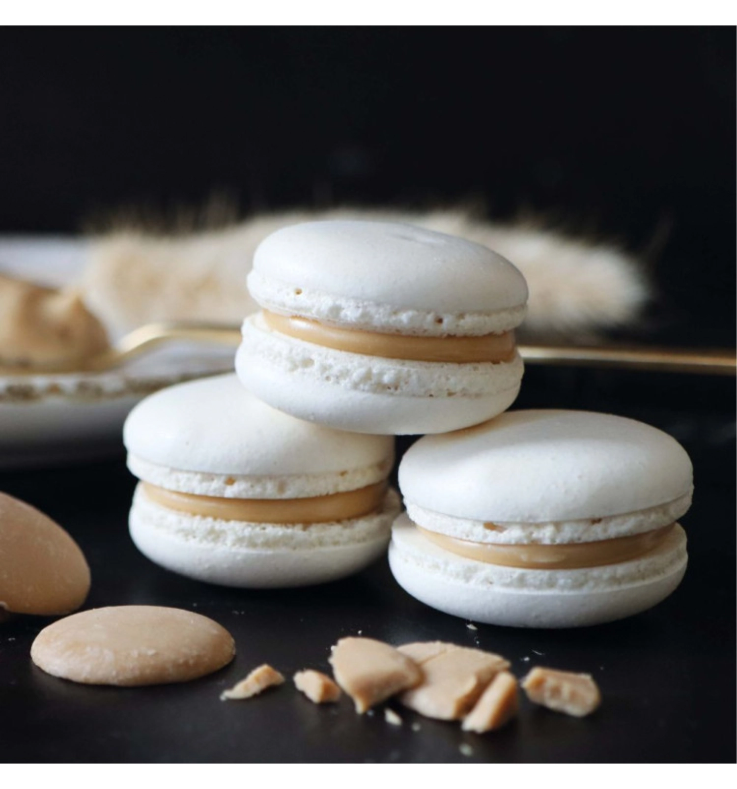 Préparation coques macarons nature 200g