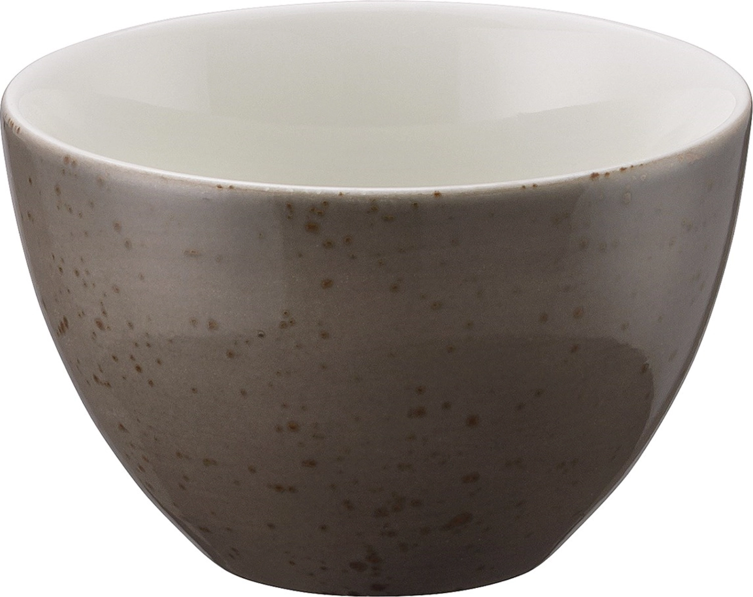 Pottery Unique Darkgrey Bol rond 11cm 0.28lt