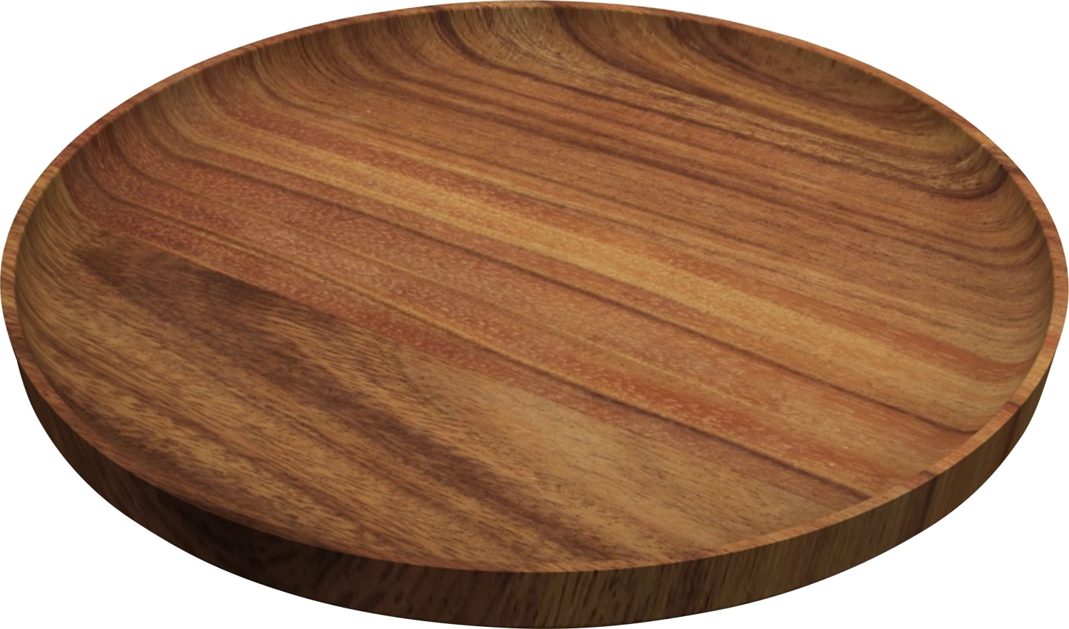 Playground assiette plate en bois ronde d30cm h3cm