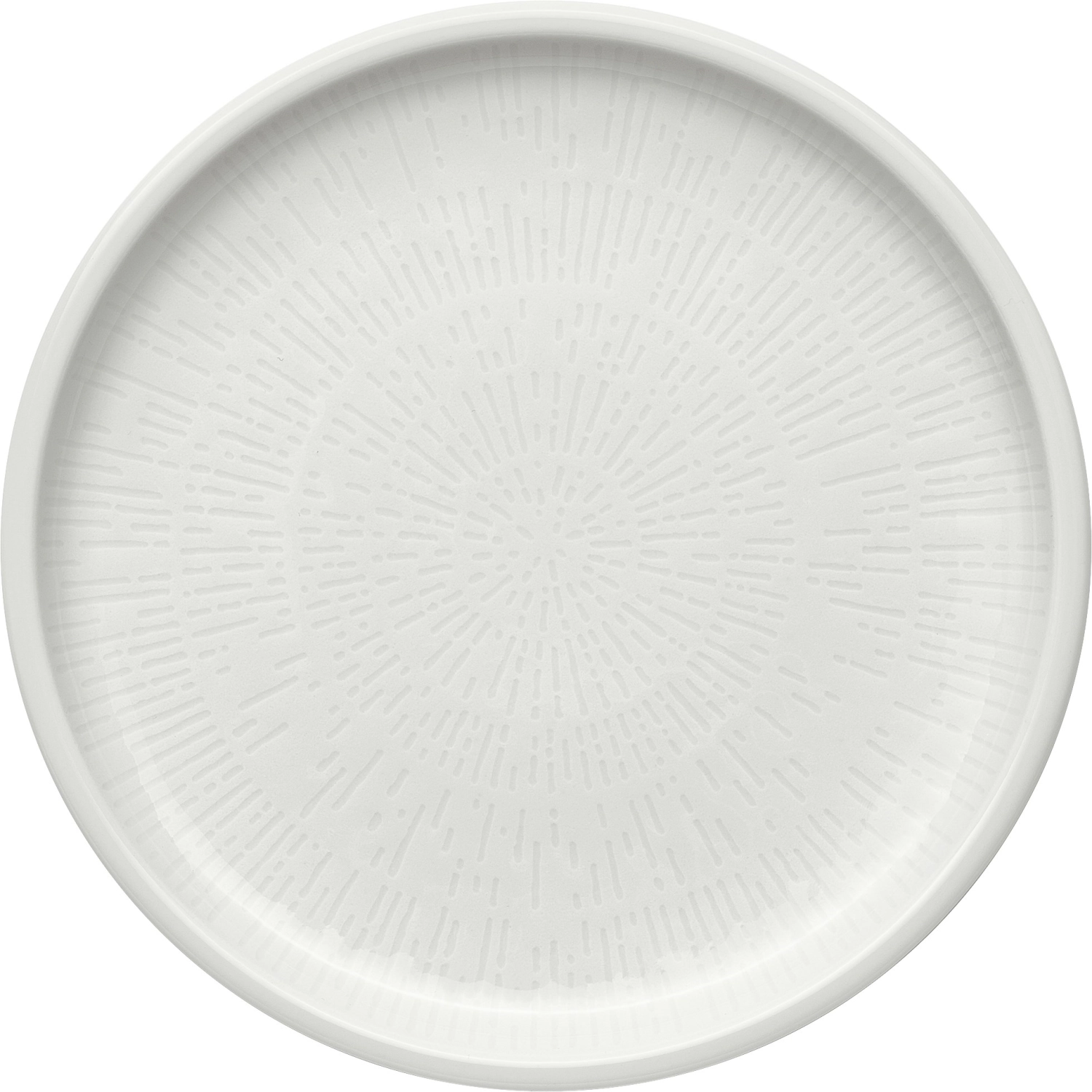 Assiette plate coupe structure 17 cm