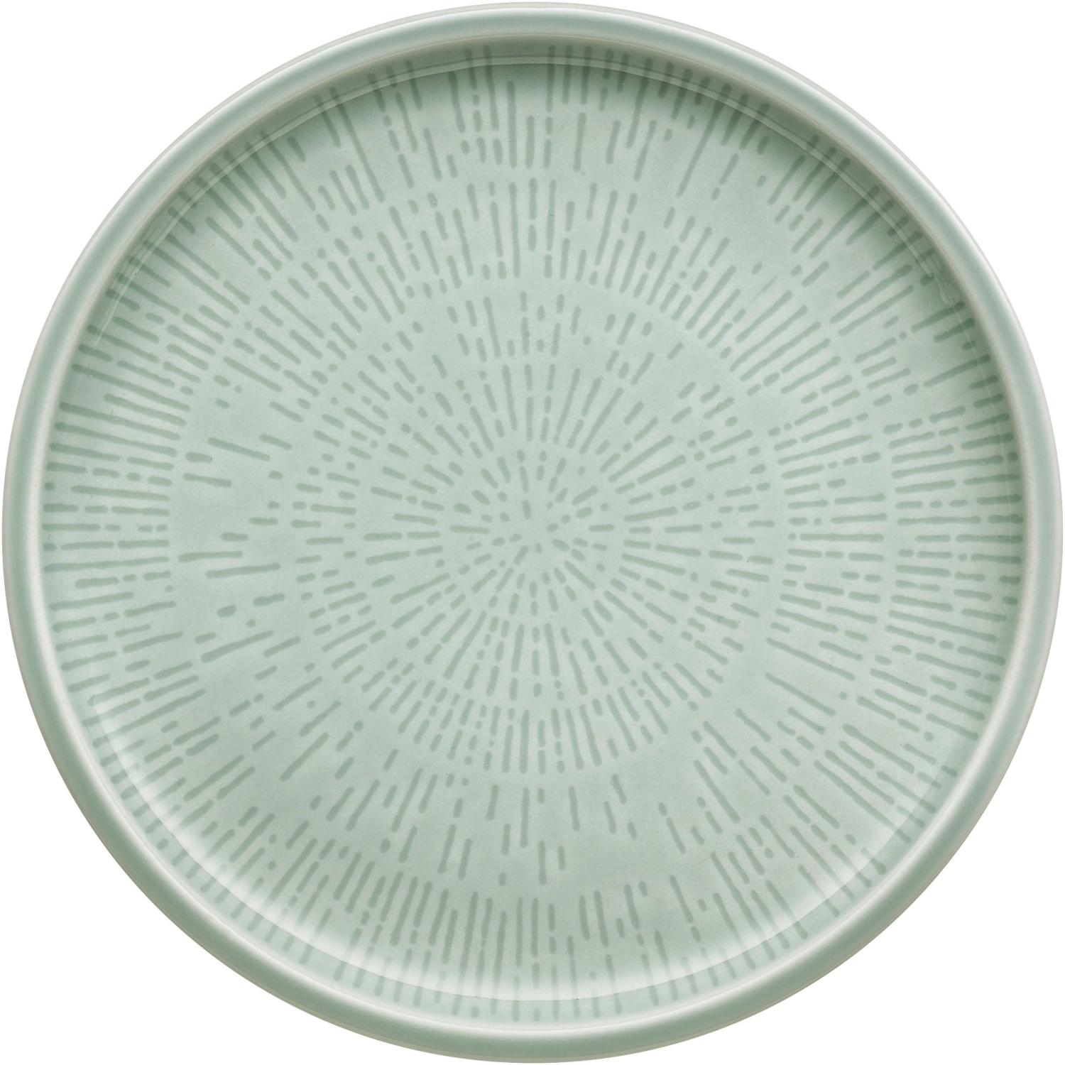 Assiette plate coupe structure 17 frost