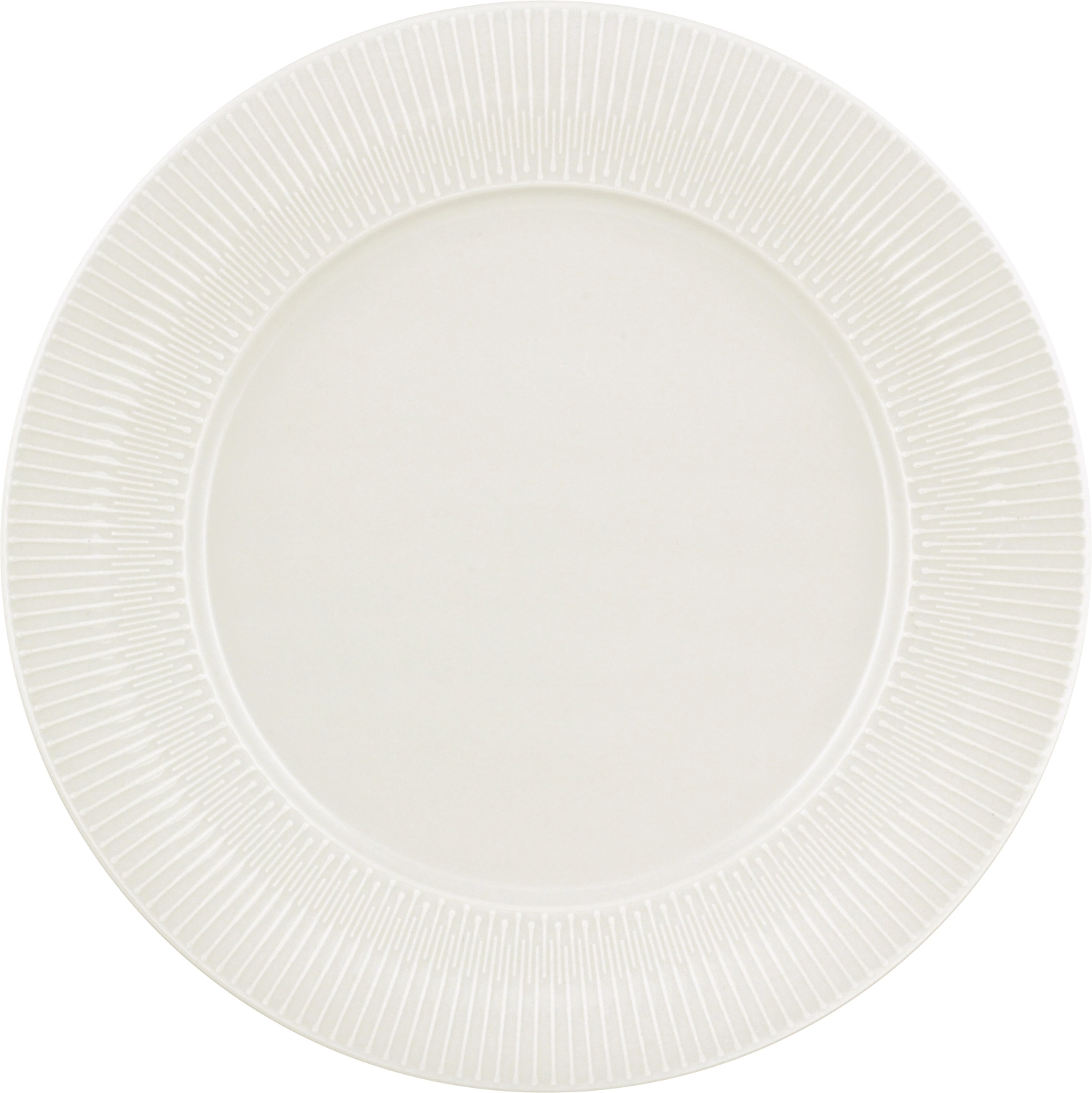 Delight Vibes Assiette plate ronde drapeau relief 28cm