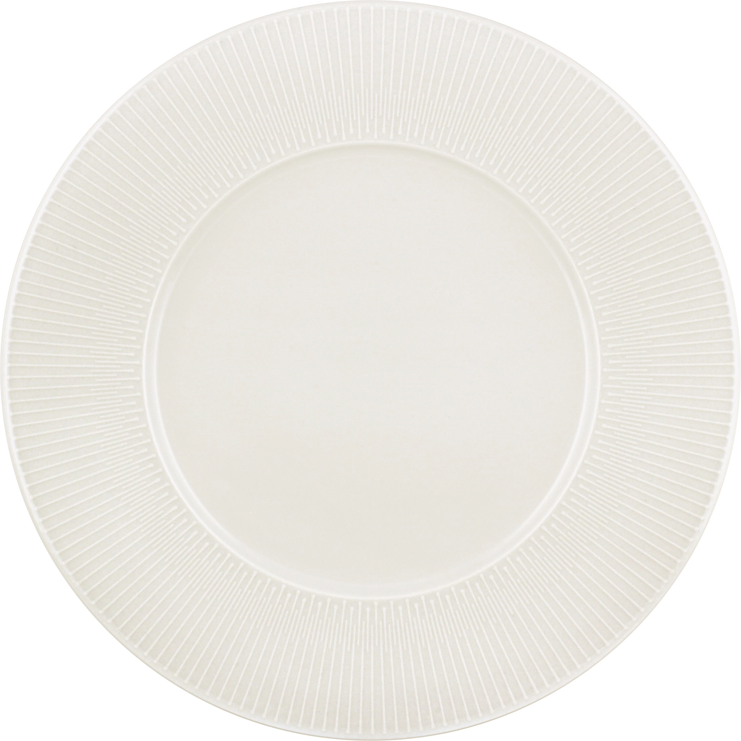 Delight Vibes Assiette plate ronde drapeau relief 31cm