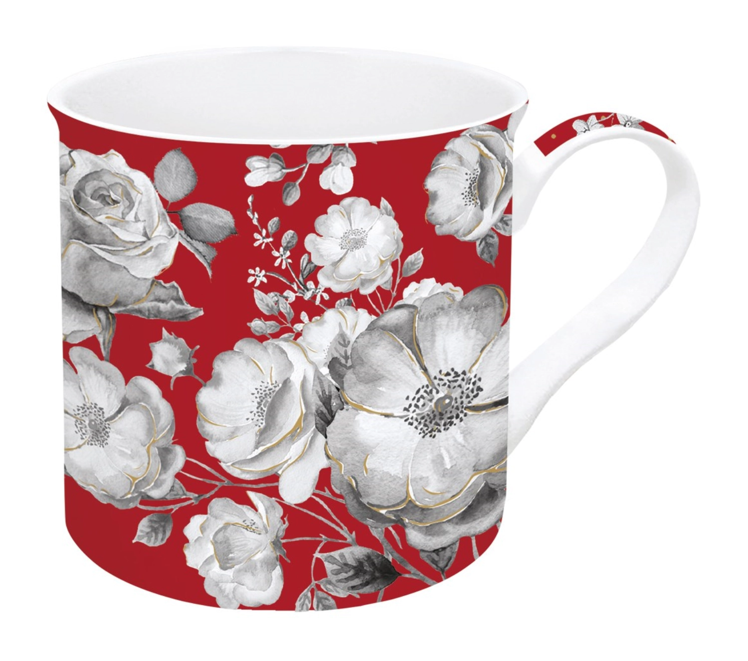 Tasse en porcelaine Trend et Colours en GB, rouge, 300ml