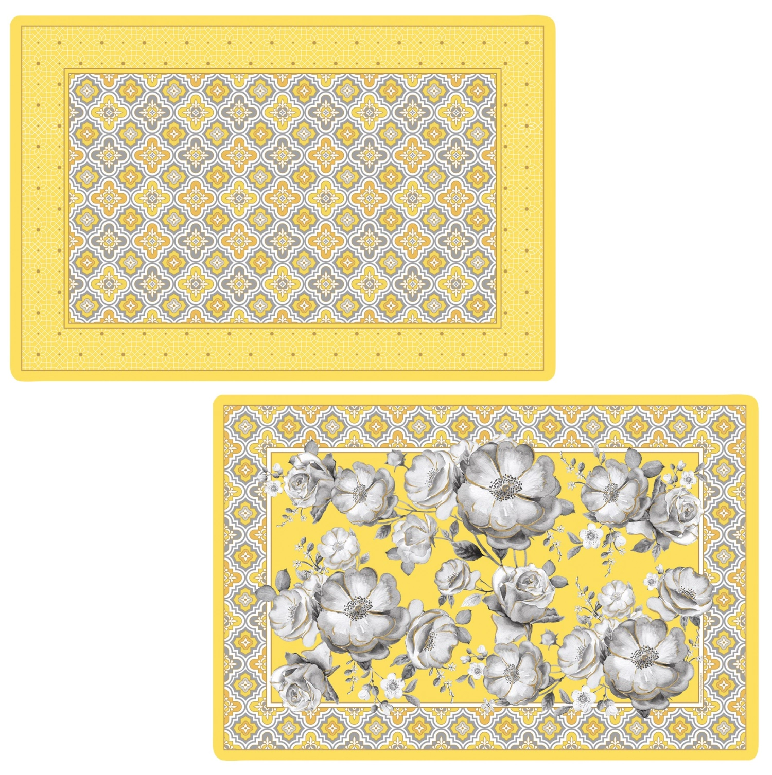 Set de table Trend et Colour, jaune, 45x30cm