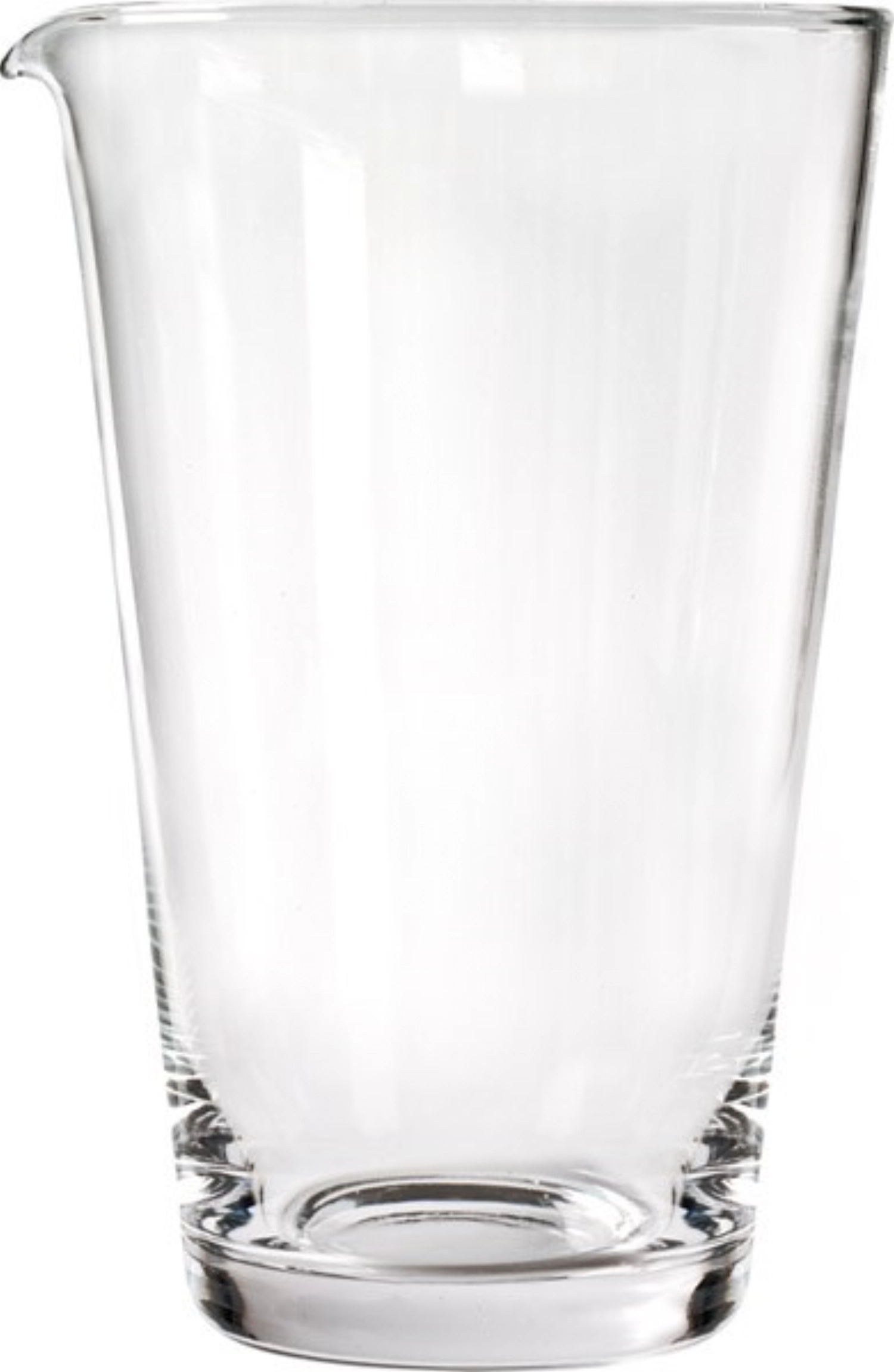 Verre à mélanger avec lèvre, d11.5cm. h19cm. 950 ml