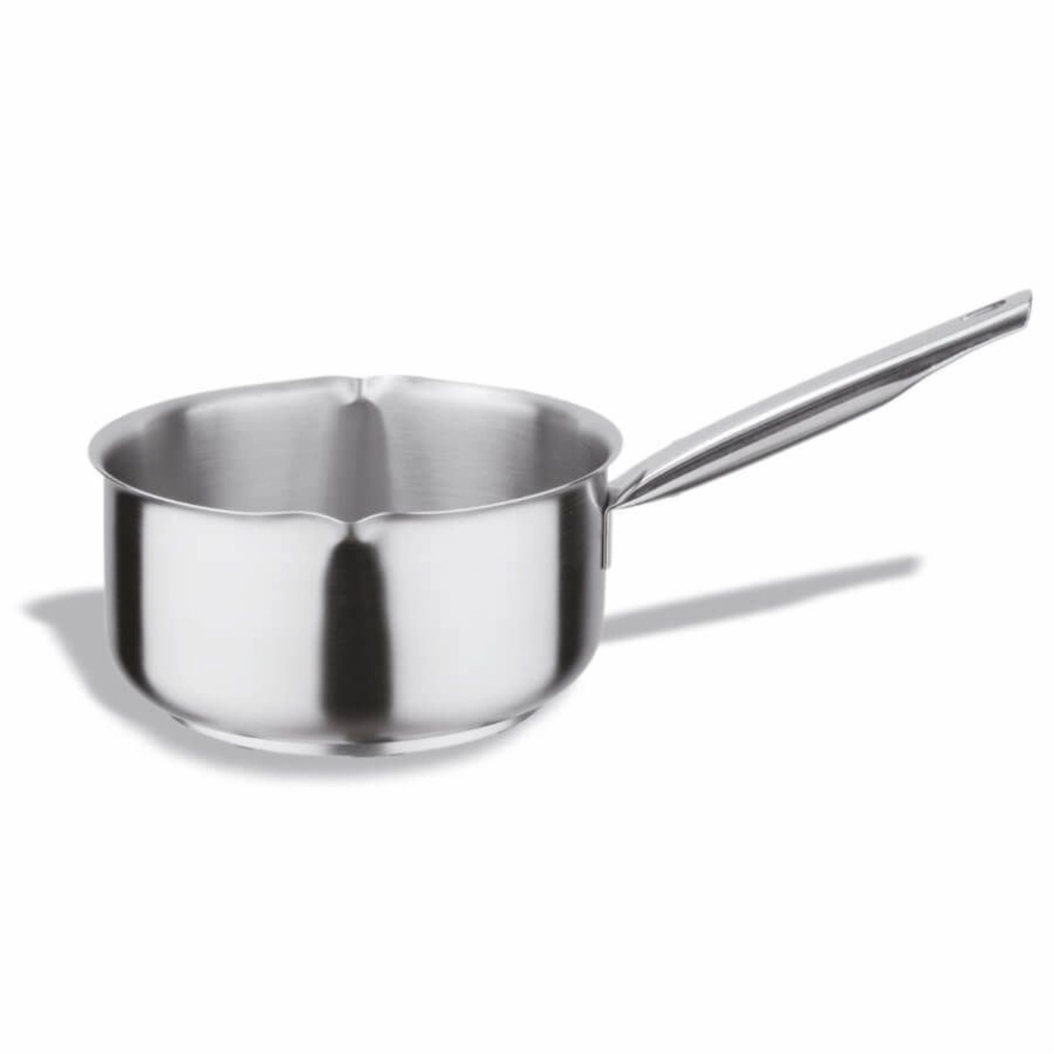 Inox Pro Stielkasserolle mit Ausguss 20cm H:10cm 3.1lt