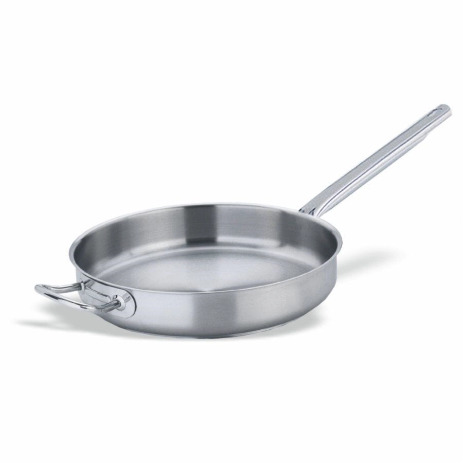 Inox Pro Stielkasserolle nieder m.Griff 40cm H:8cm 10lt