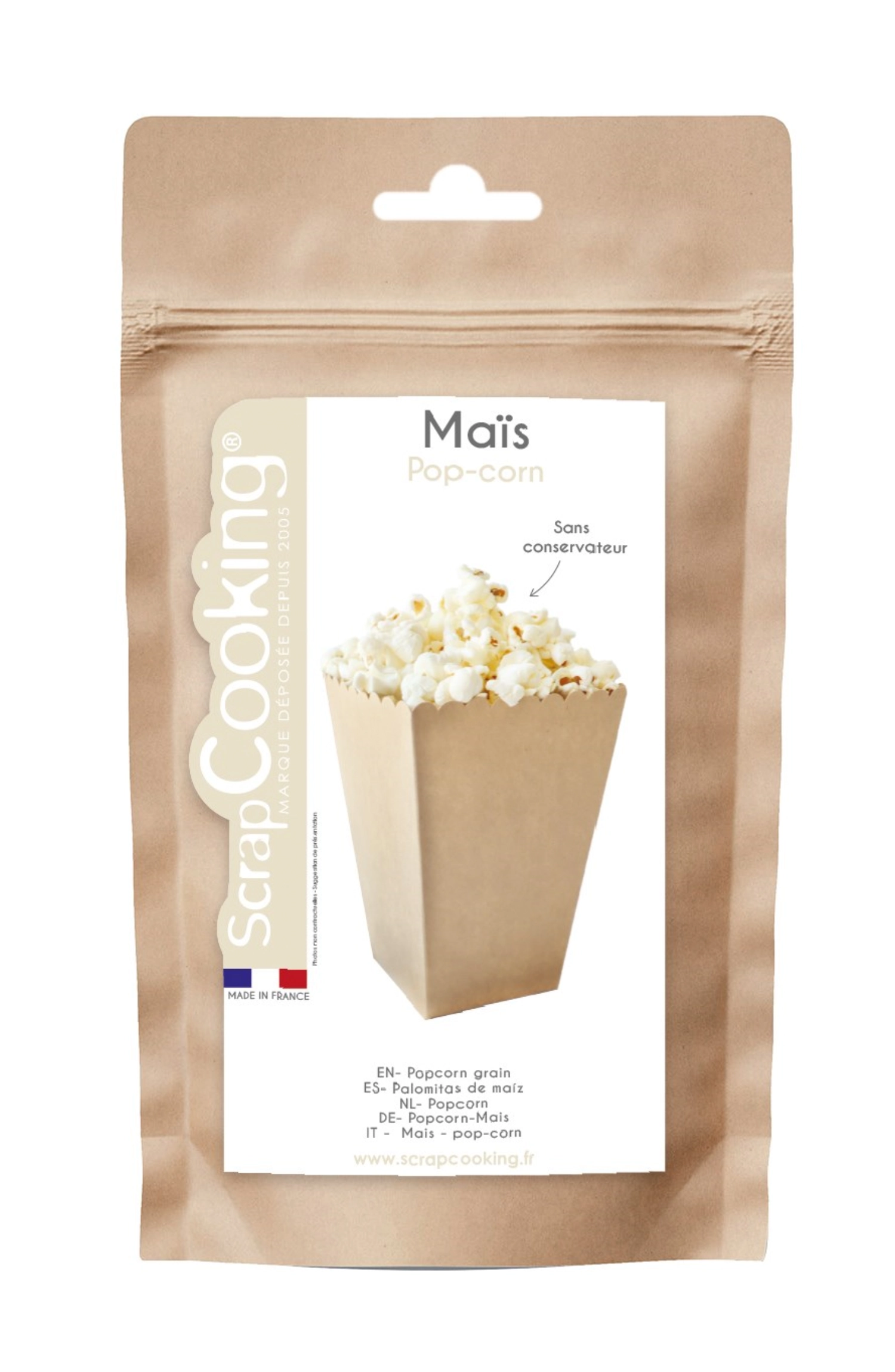 Popcorn de maïs 300g