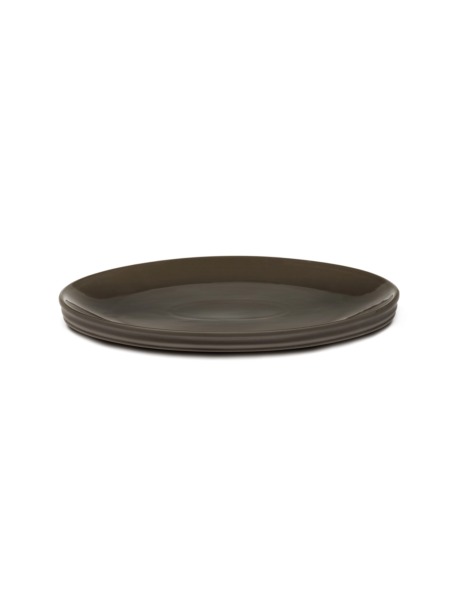 Dune Servierschale Oval S Slate 46x34x4