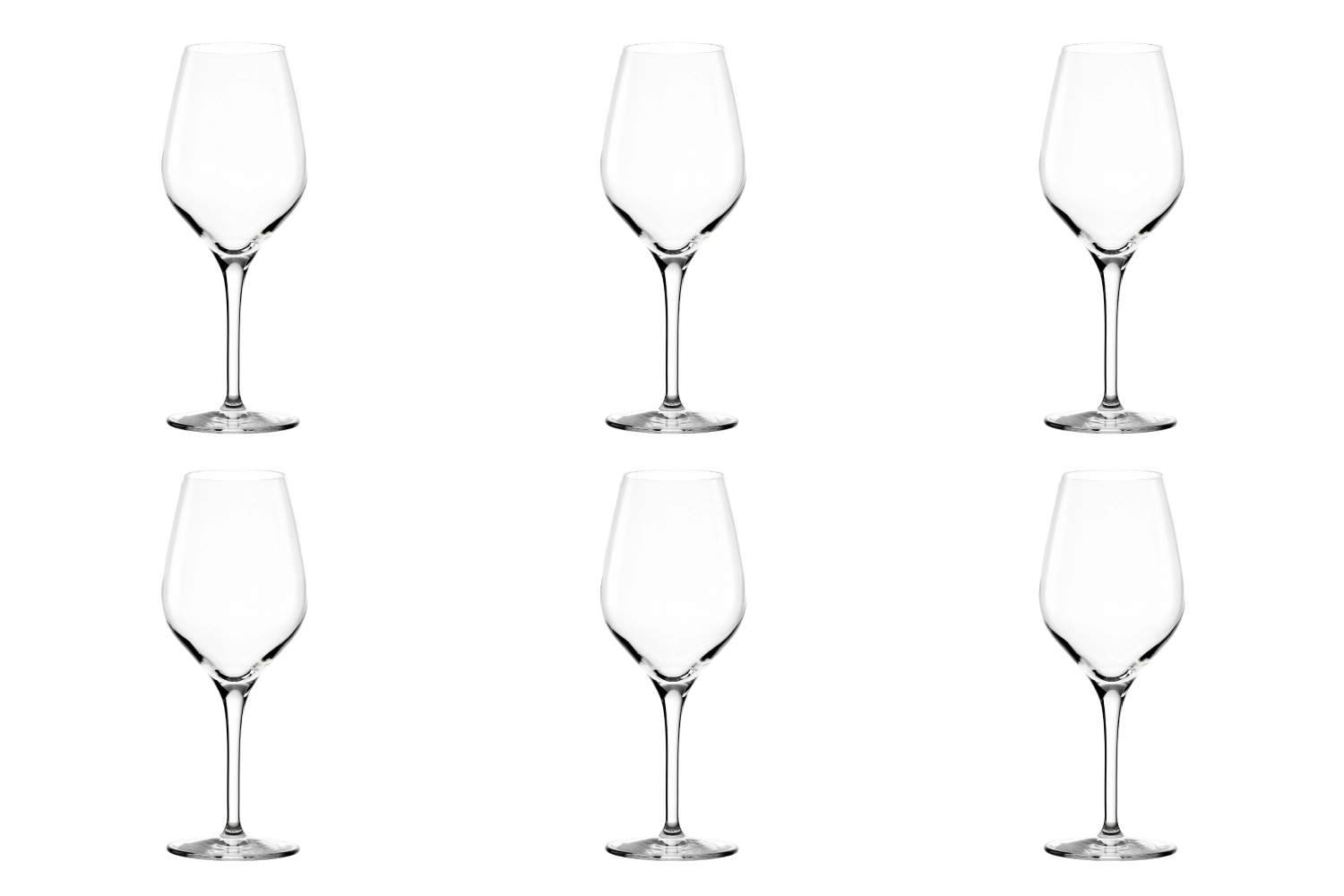 Set de 6 calices à vin blanc exquisit, 350ml h:203mm