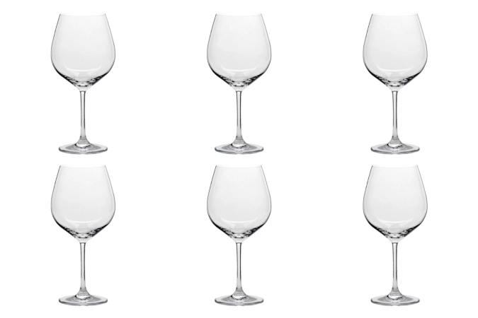 Set de 6 verres à bourgogne grand cuvée, 750ml, h:225mm