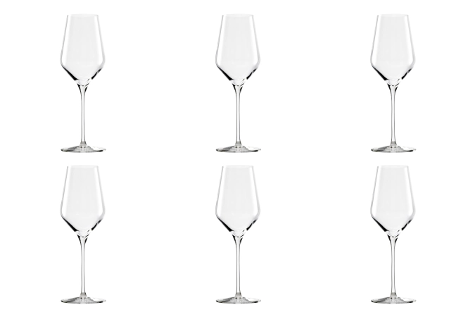 Set de 6 verres quatrophil à vin blanc 404ml h : 245mm