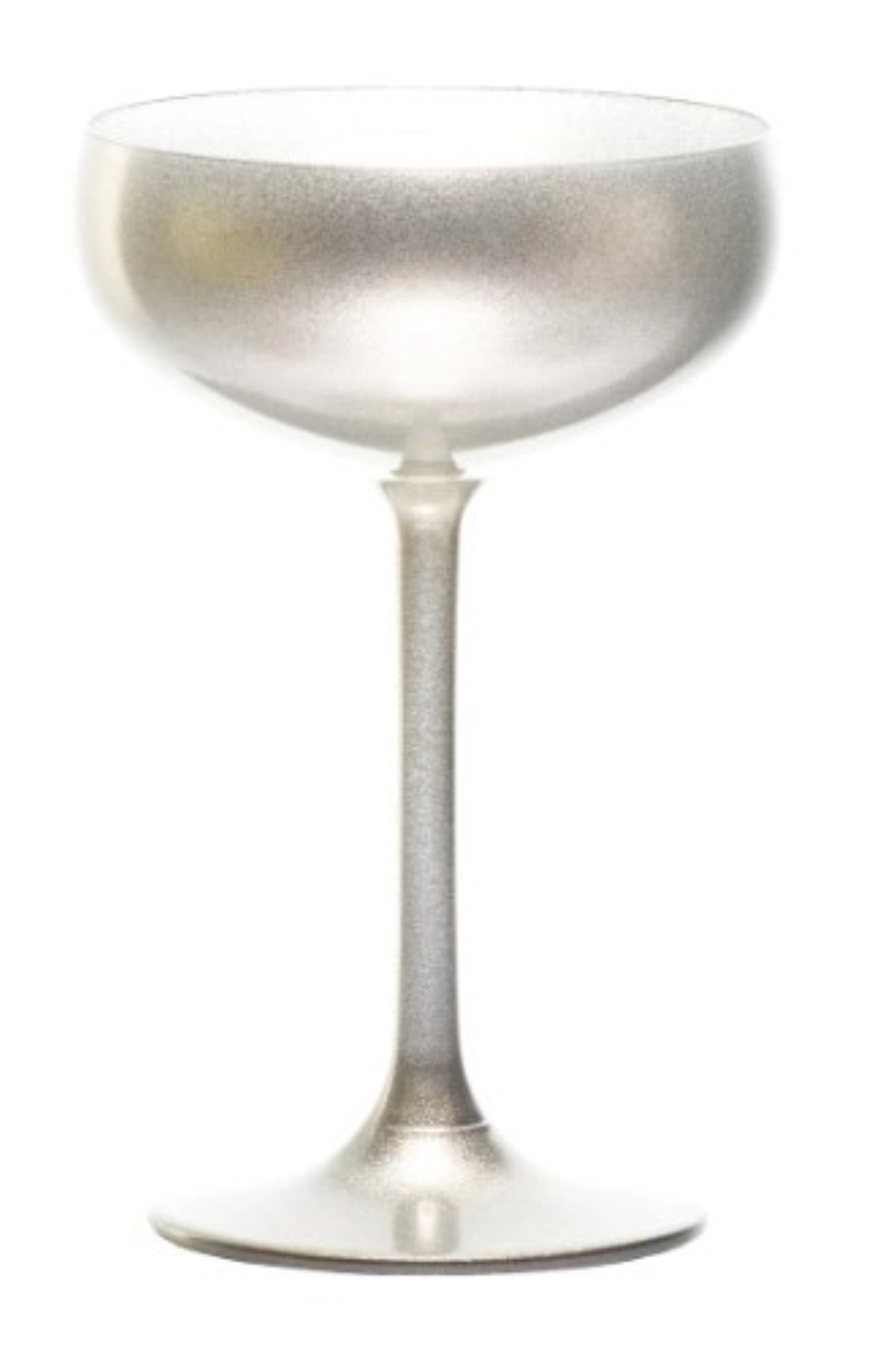 Set de 6 coupes à champagne elements 230ml argent