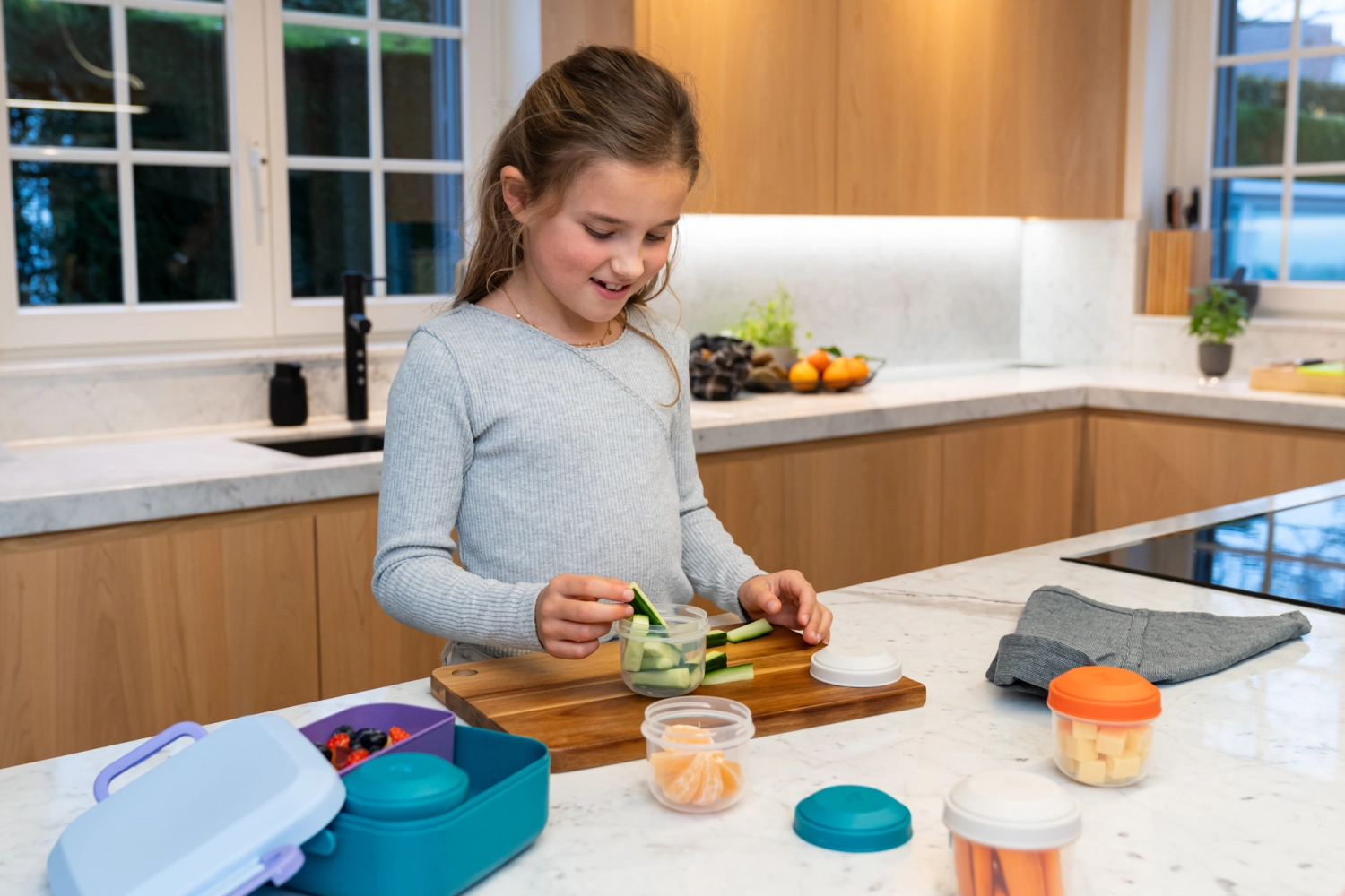 Set de 3 boîtes à goûter Rikko